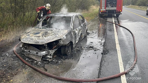  В Ивановской области сгорели два автомобиля 